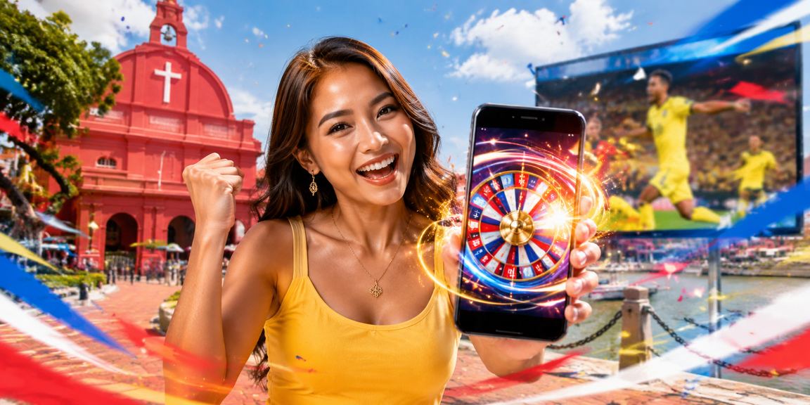 Permainan Roulette gaya Melayu di Melaka Malaysia dalam talian